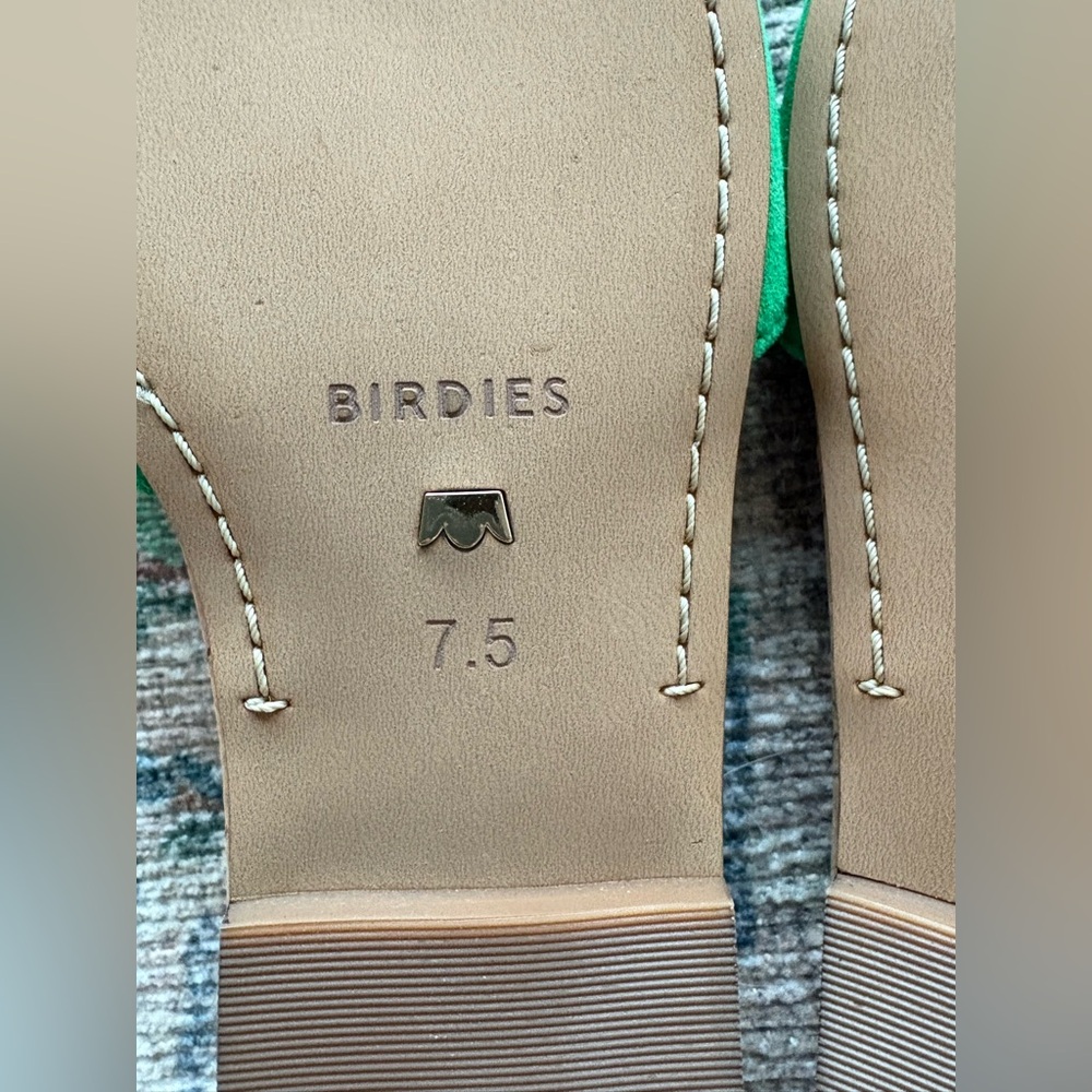 Birdies The Kiwi in Kelly Green Suede, Limited, NWOT - Picture 12 of 13